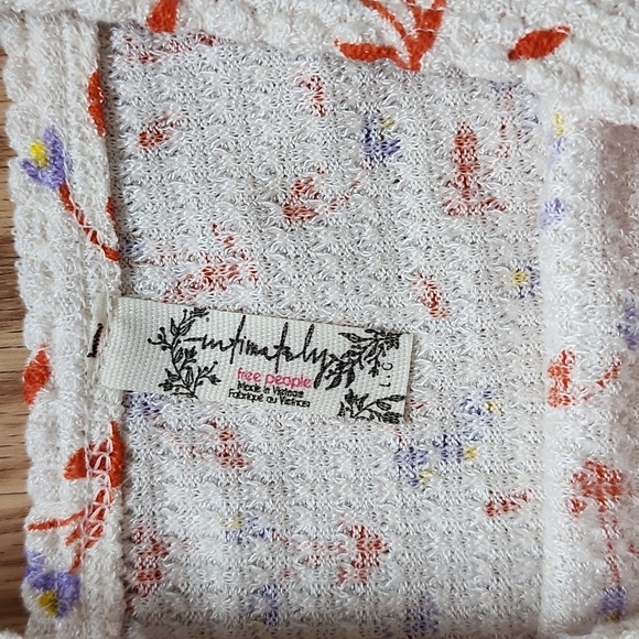 NEW Free People Floral Tank Top - Picture 4 of 6